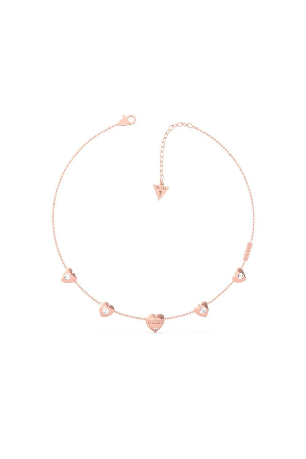 Guess Ladies Guess Is For Lovers Necklace UBN70030