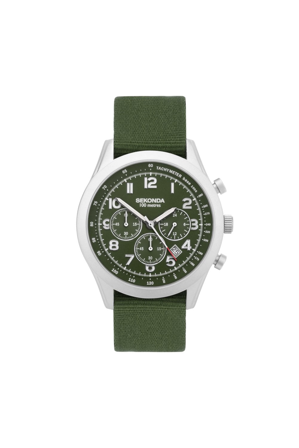 Sekonda Gents Military Style Chronograph Watch 30067