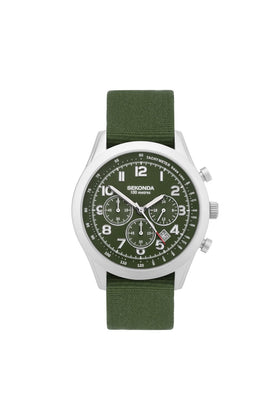 Sekonda Gents Military Style Chronograph Watch 30067