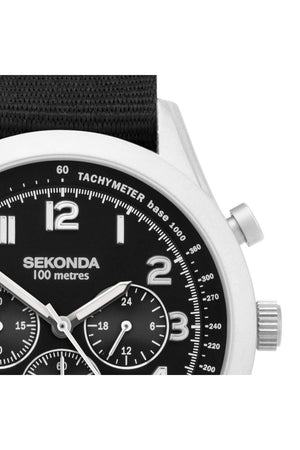 Sekonda Gents Military Style Chronograph Watch 30064