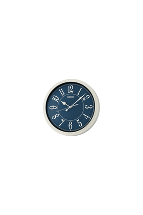 Seiko Retro Blue Face Wall Clock - Quartz Movement - QXA801H