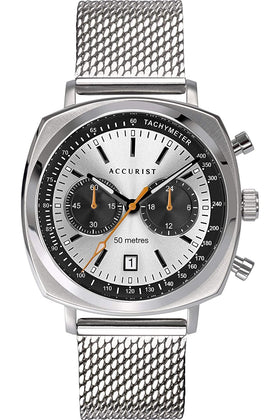 Accurist Mens Retro Racer Sports Chronograph Watch 7365