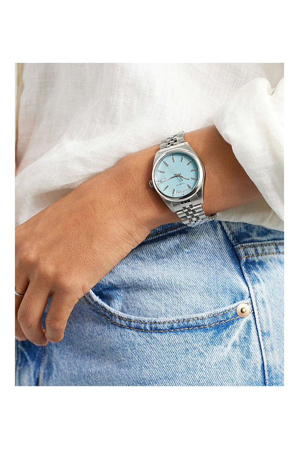 Timex Legacy Day Date 36mm Stainless Steel Watch TW2V68400