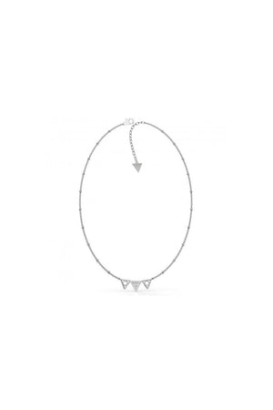 Guess Ladies Queen Of Hearts Triange Necklace UBN79006