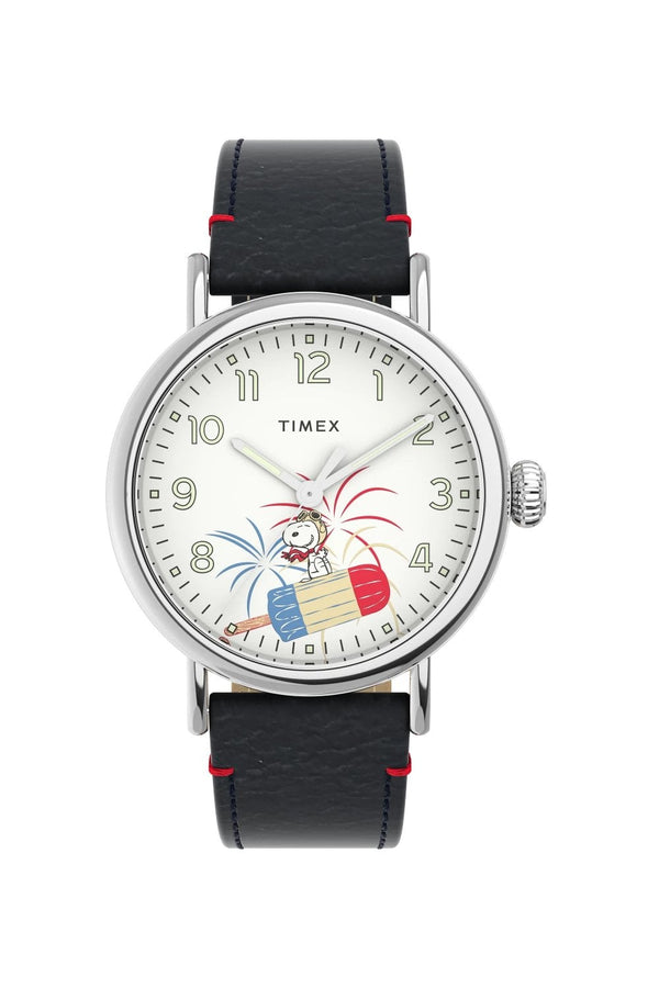 Timex Standard x Peanuts Featuring Snoopy Fireworks Watch TW2V60500