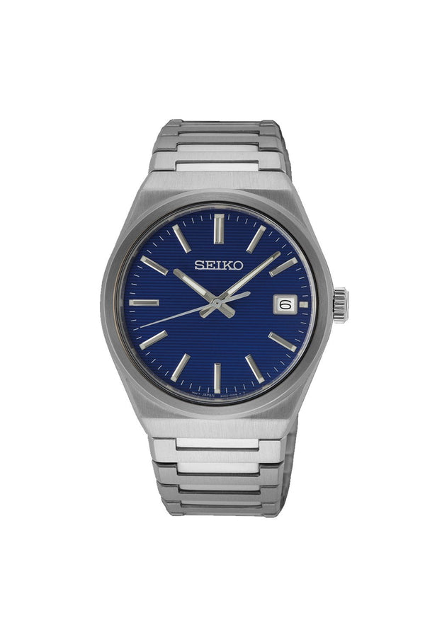 Seiko Gents Stainless Steel Bracelet Watch SUR555P1