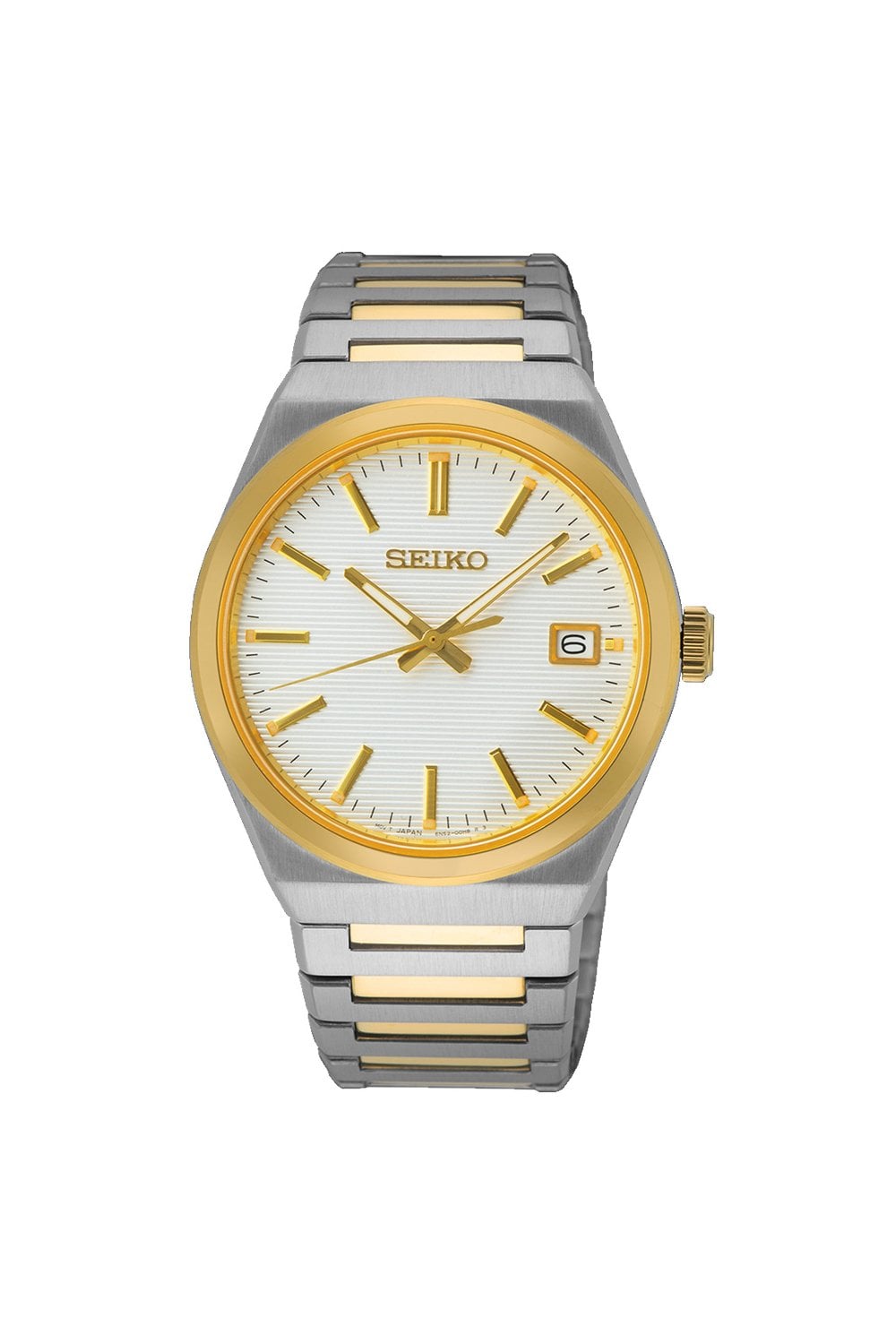 Seiko Gents Stainless Steel Bracelet Watch SUR558P1