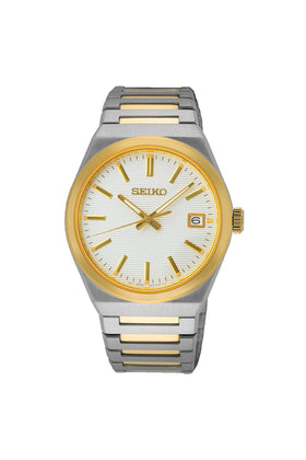 Seiko Gents Stainless Steel Bracelet Watch SUR558P1