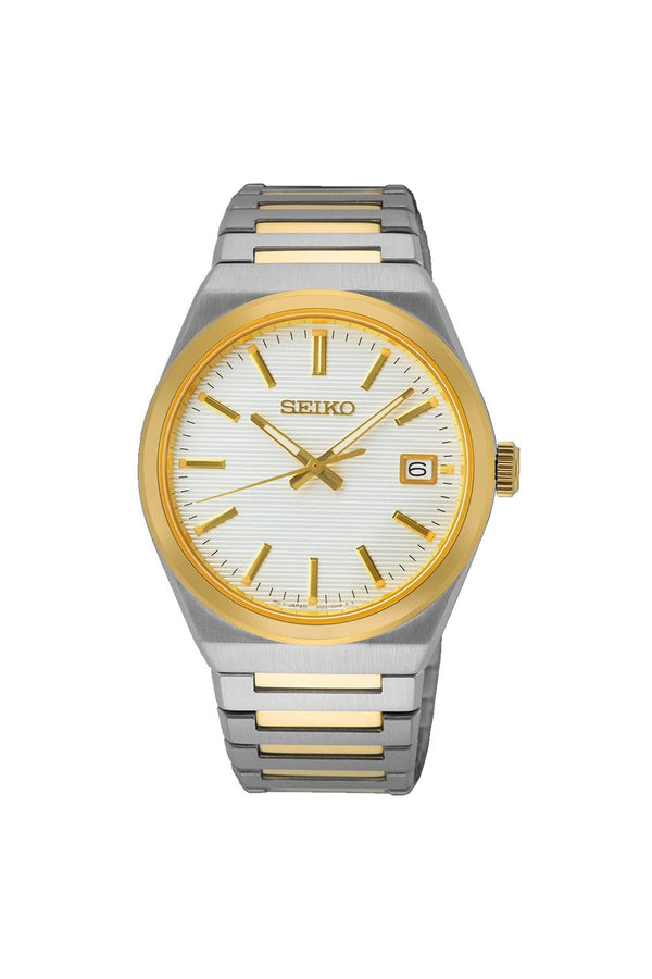 Seiko Gents Stainless Steel Bracelet Watch SUR558P1