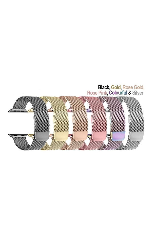 Apple Style 38/40/41mm Rose Gold Milanese Mesh Bracelet S62474RG