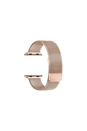 Apple Style 38/40/41mm Rose Gold Milanese Mesh Bracelet S62474RG