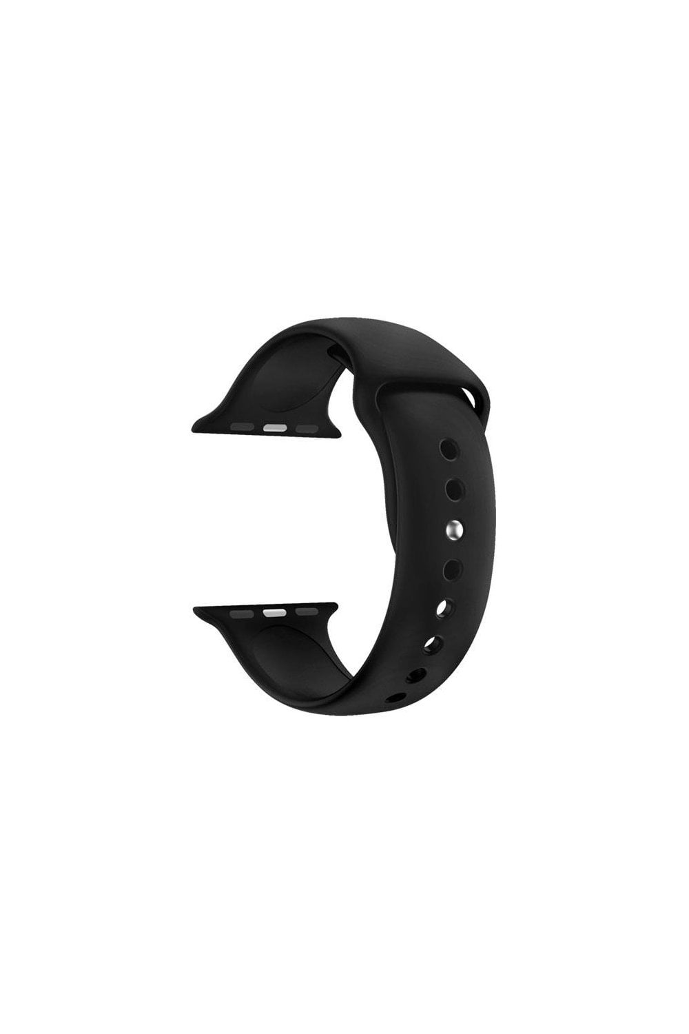 Apple Style 38/40/41mm Silicone Strap in BLACK S41482B