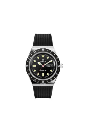 Q Timex 38mm Synthetic Rubber Strap Watch TW2V32000