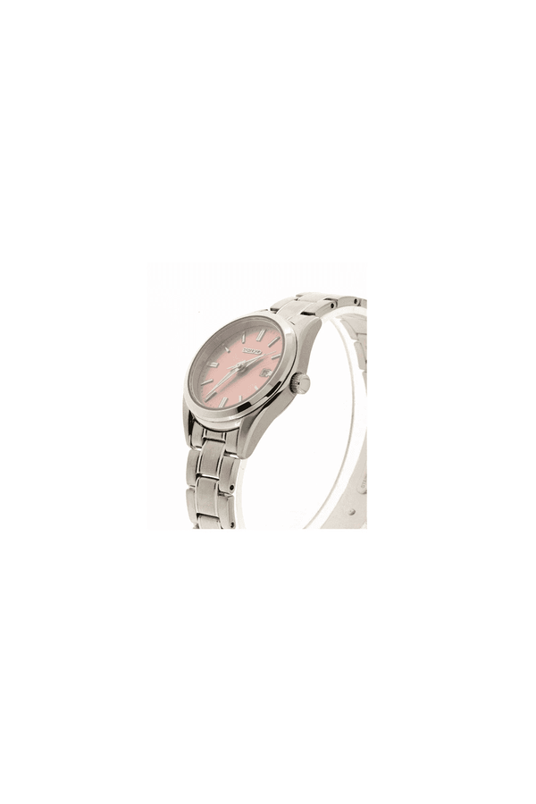 Seiko Ladies Stainless Steel Bracelet 30mm Watch SUR529P1