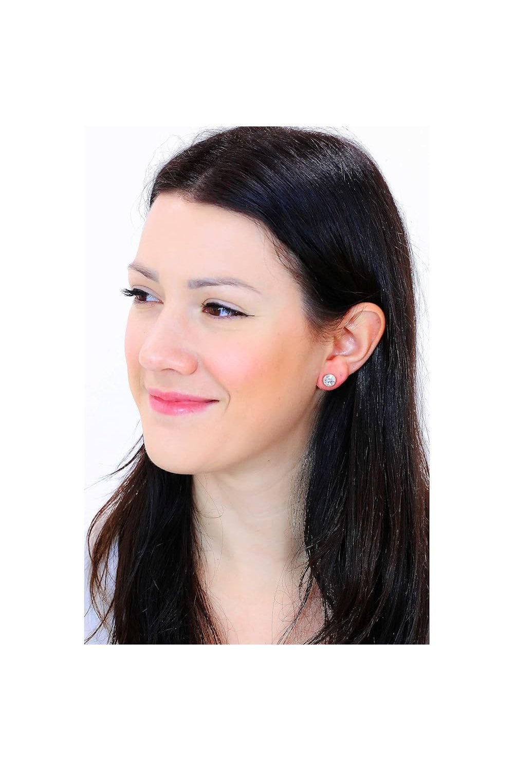 Guess Stud Party Crystal Earrings UBE02159RG