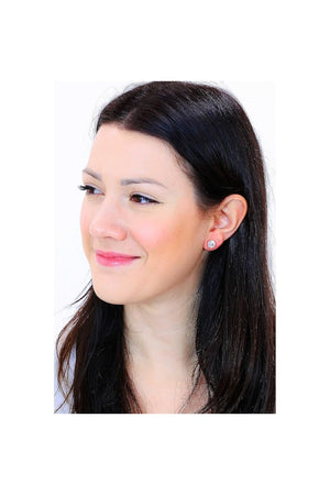Guess Stud Party Crystal Earrings UBE02159RG
