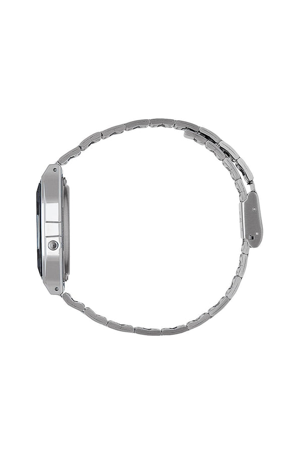 Casio A163WA-1QES Collection Stainless Steel Watch
