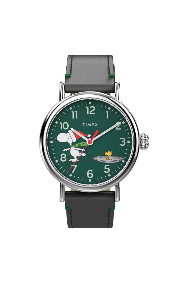 Timex Standard x Peanuts Featuring Snoopy Ice Skating Watch TW2V60200