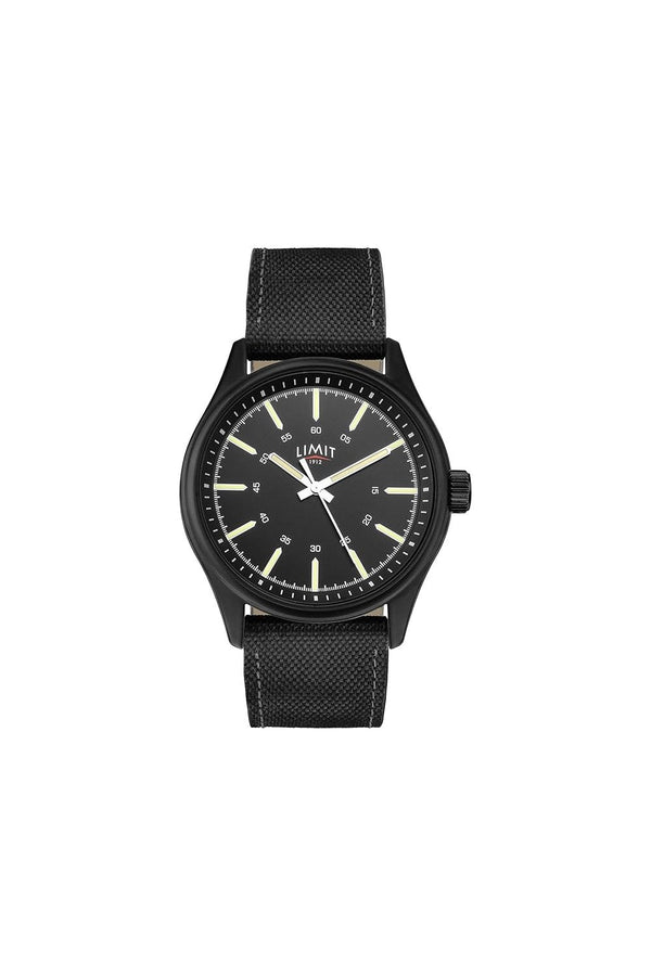Limit Gents Pilot Black Dial Watch 5948