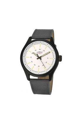 Limit Gents Pilot White Dial Watch 5949