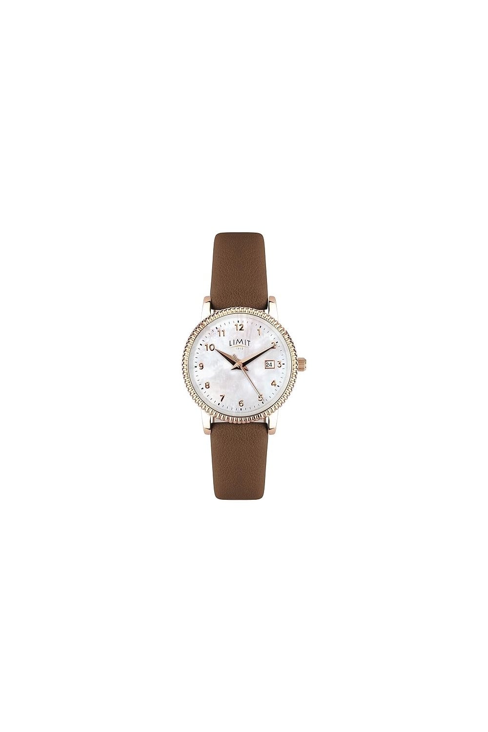Limit Ladies Rose Gold Case Mother of Pearl Dial Watch 60057