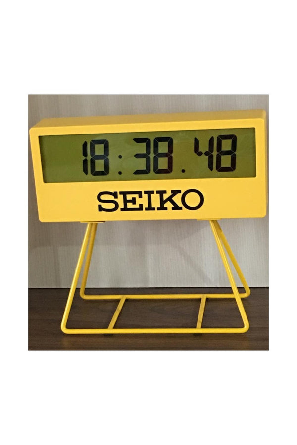 Seiko Digital Desk Clock & Stand QHL073YWS