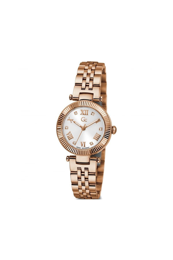 Gc Ladies Flair Crystal Watch Z02002L1MF