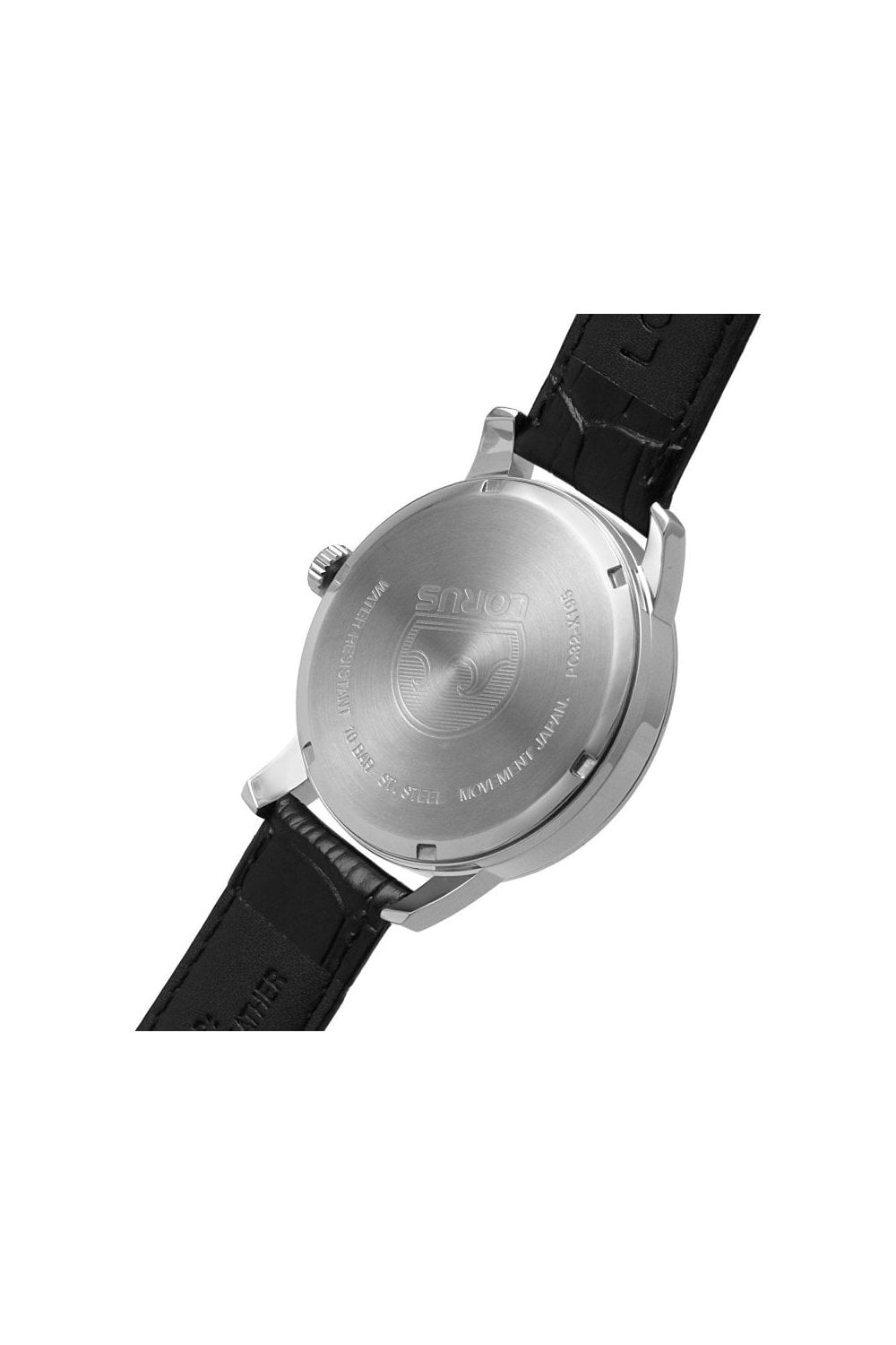 Lorus Gents 42 mm Quartz Black Dial Watch RH981NX9