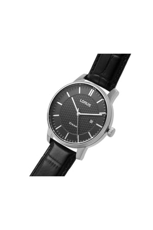 Lorus Gents 42 mm Quartz Black Dial Watch RH981NX9