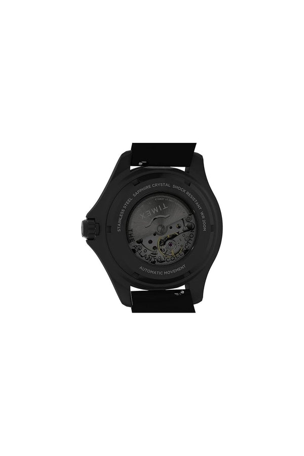 Timex TW2W21100 Tiburon Gents Automatic Rubber Strap Watch