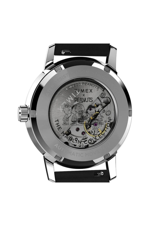 Timex Marlin Automatic x Peanuts Snoopy Flying Ace 40mm Watch TW2W49600
