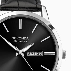 Sekonda Gents Leather Watches Additional View