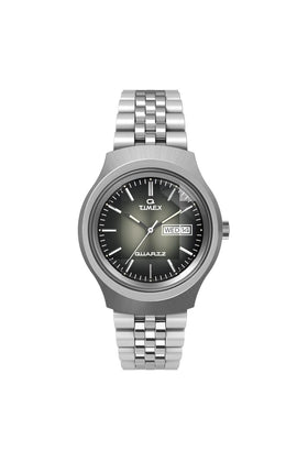 Q Timex Reissue Degrade 38mm Stainless Steel Watch TW2W22500