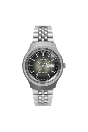 Q Timex Reissue Degrade 38mm Stainless Steel Watch TW2W22500