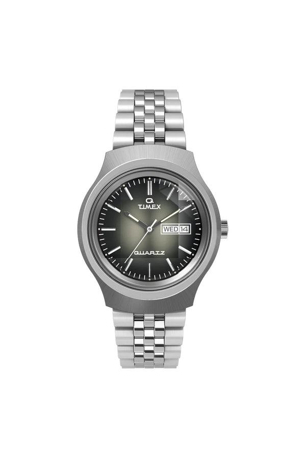 Q Timex Reissue Degrade 38mm Stainless Steel Watch TW2W22500