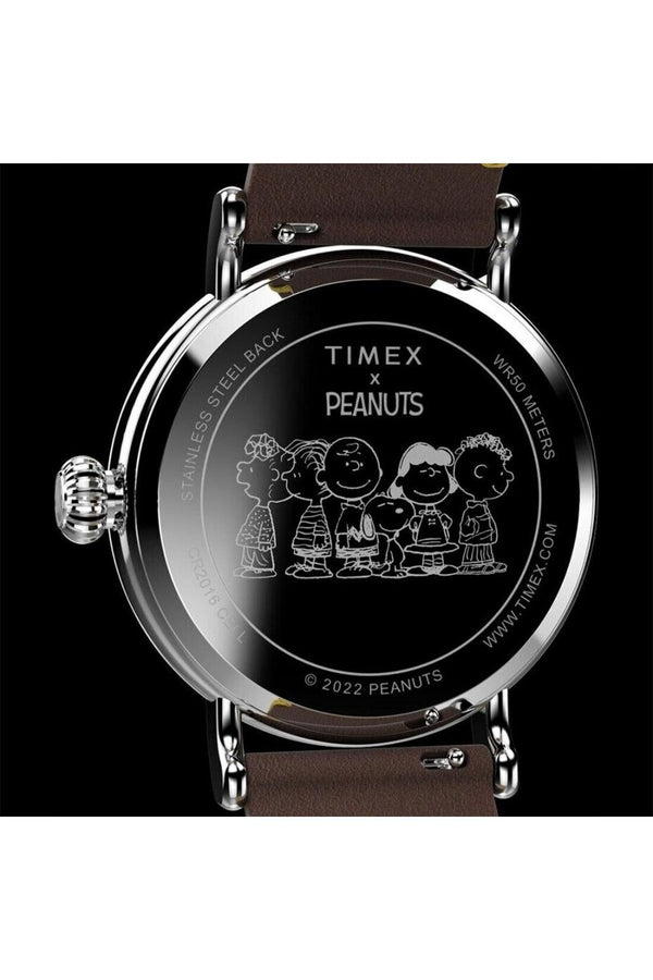Timex Standard x Peanuts Snoopy Thanksgiving 40mm Watch TW2V60100