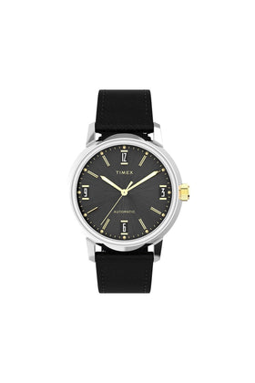 Timex Gents Marlin Automatic 40mm Leather Strap Watch TW2W33900