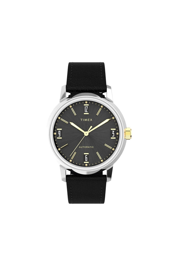 Timex Gents Marlin Automatic 40mm Leather Strap Watch TW2W33900