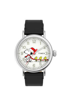 Timex X Peanuts Featuring Snoopy Christmas Watch TW2U86400
