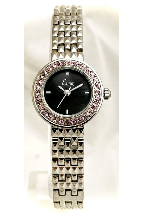Limit Ladies Black Dial Bracelet Watch 6796