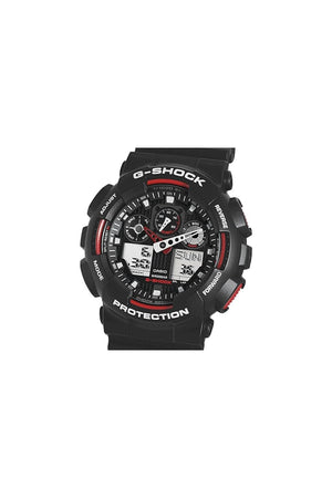 Casio G-shock Gents Black Strap Watch GA-100-1A4ER