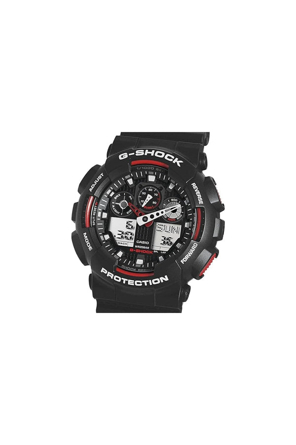 Casio G-shock Gents Black Strap Watch GA-100-1A4ER