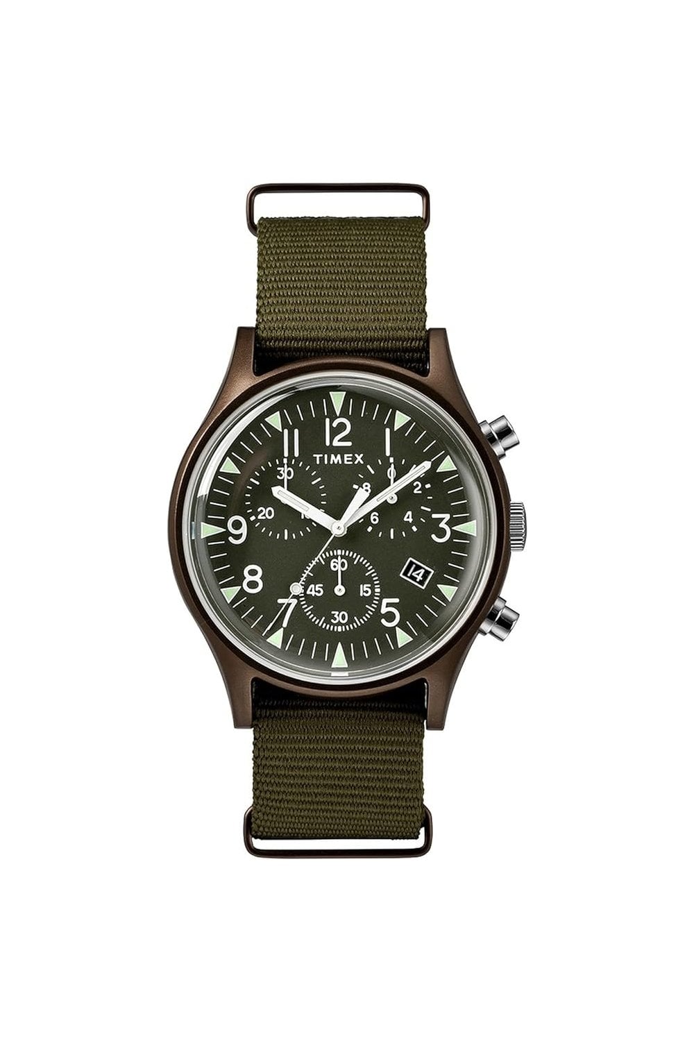 Timex Mens MK1 Chronograph Watch with Fabric Strap TW2R67800