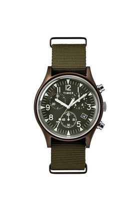 Timex Mens MK1 Chronograph Watch with Fabric Strap TW2R67800