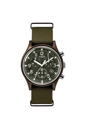 Timex Mens MK1 Chronograph Watch with Fabric Strap TW2R67800