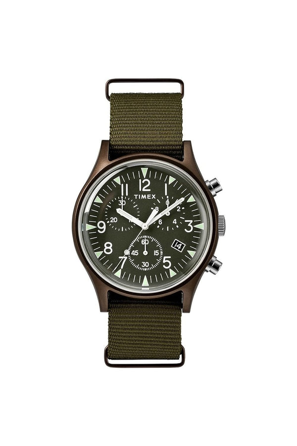 Timex Mens MK1 Chronograph Watch with Fabric Strap TW2R67800