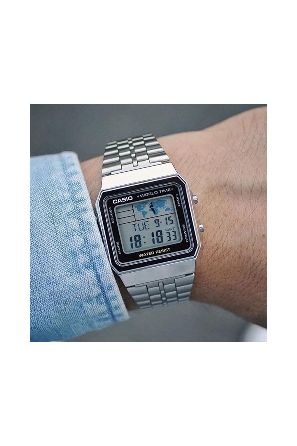 Casio Vintage Collection World Time Watch A500WEA-1EF