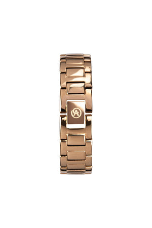 Accurist Ladies Rose Gold Plated Bracelet 32mm Watch 8242