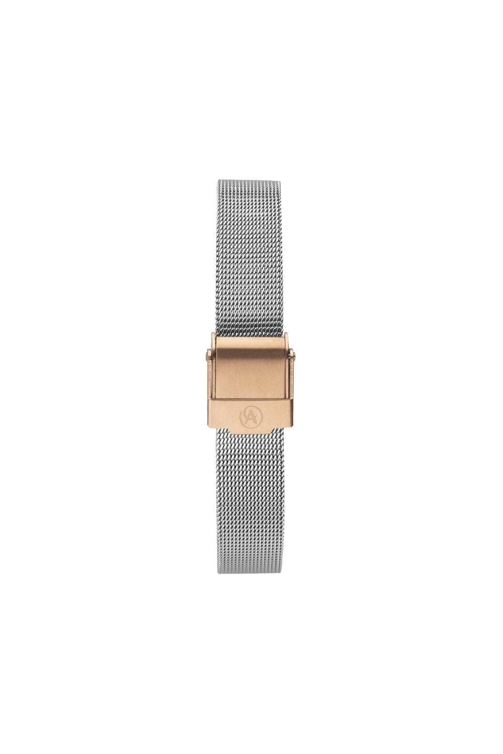 Accurist Pink Dial Ladies Watch Mesh Bracelet 8348