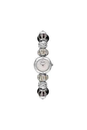 Accurist Ladies Silver Plated Charmed Watch LB1716